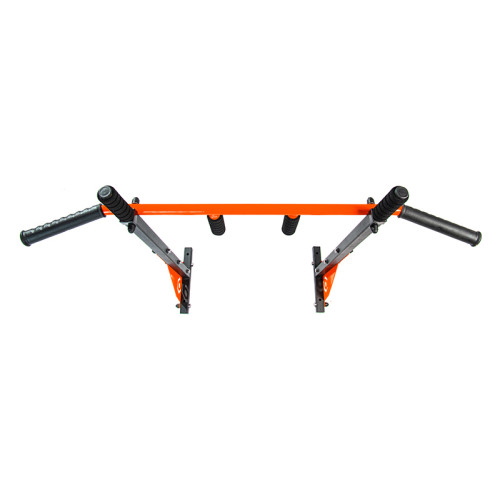 Турник  Besport BS-T0204 с 6 ручками красный - фото №5